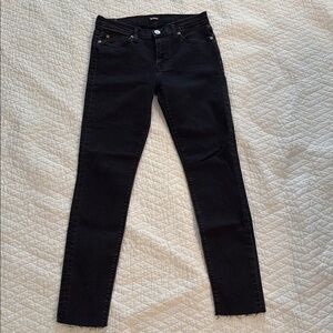 Hudson Jeans Black Skinny Fit Denim